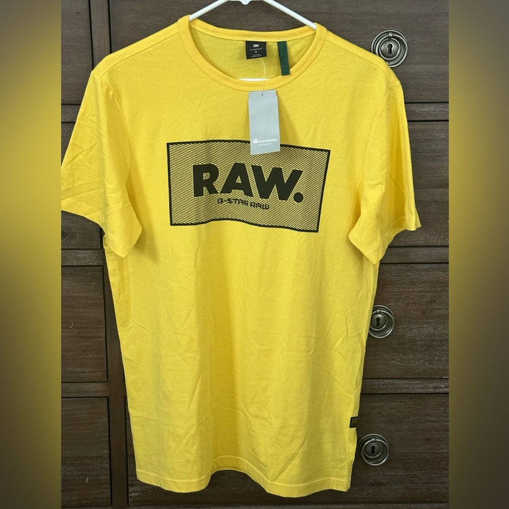 G-Star Raw Logo T-Shirt Loose Fit Small